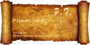 Pippan Taráz névjegykártya